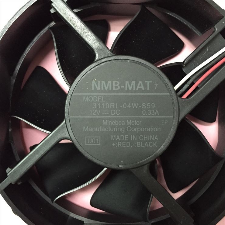 Original NMB 3110RL-04W-S59 Cooling Fan 12V 0.33A 3.96W 3wires 3110RL-04W-S59 Fans